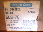 Joslyn Clark 5u8-76 Type Pm Relay 10a 600vac 50/60hz W/ Tb113-3 Coil. Fixed Price $395.00.