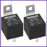 2 Pack Jd1912 Car Relay, 12v 40a, 4 Pins Spst, Automotive Switches And Starters,. Fixed Price $17.31.