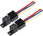 X Autohaux 2 Pcs Car Relay With Socket Harness 5 Pin 12v 80amp Model Jd2912 80a. Fixed Price $23.47.