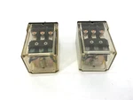 Lot Of 2 Rele C4ul-3co Relay 11-pin 3-pole 1/4hp 6a 115vac 50/60hz. Fixed Price $29.95.