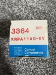 Potter & Brumfield 3364 Krpa11ag 6v 50/60hz Plug In Relay - New. Fixed Price $87.62.