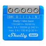 Shelly 1 Mini Gen4 Compact Smart Relay Switch With Dry Contacts (8a) - Open Box. Fixed Price $19.09.