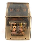 Potter And Brumfield Kap14ag Relay 120v Coil 3pdt 11-pin Plug In. Fixed Price $9.00.