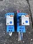 Finder 55.32.8.120.0050 10a 250v 120v Coil Relay W/ 94.04 Base (x2). Fixed Price $20.00.