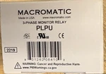 Macromatic Plpu Monitor Relay 3 Phase 190-500vac-nib. Fixed Price $89.00.