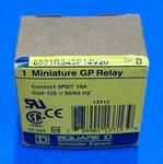 Square D 8501rs43p14v20 Miniature Gp Relay 120v 50/60hz New. Fixed Price $40.00.