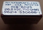 Nos Potter & Brumfield Hcm 6025 Electromagnetic 8 Pin Relay 96214-530688-1. Fixed Price $19.99.