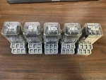 (5) Dayton Model No. 1a487f 24vdc, 11-pin, General Purpose Relay. Fixed Price $36.00.