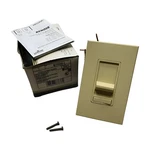 Leviton 81000-i Ivory Renoir Single Pole Slide Dimmer, 1000w, 120vac/ca, 0j52k1. Fixed Price $27.95.