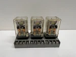 Lot Of (3) Good Used! Omron 10a 120v Relays Mk2ep-ua-ac120. Fixed Price $19.95.