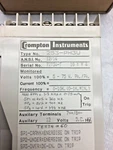 Crompton 253-ph3u (bin13). Fixed Price $175.00.
