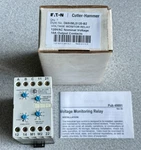 New Eaton D65vmls120-b2 Voltage Monitor Relay 120vac 10a. Fixed Price $399.95.