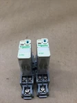 Schneider Electric Rpm11bd Relay With Base, 24vdc 15a #706k139 Lot Of 2. Fixed Price $20.90.