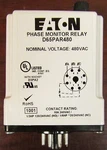 Eaton Cutler Hammer D65par480 Phase Monitor Relay 480 Vac With Undervoltage. Fixed Price $95.00.