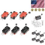 High Precision 6-pack Spdt Hinge Roller Micro Limit Switches For Arduino Control. Fixed Price $13.99.