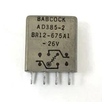 Babcock Relay Br12-675a1 Ad385-2 26v Vintage Nos. Fixed Price $55.00.