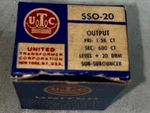 United Transformer Corporation Utc Ss0-20 Subouncer Sub-subouncer. Fixed Price $49.00.