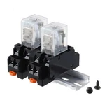 Eplzon Dc 12v Electromagnetic Power Relay Coil 8 Pin 10a Dpdt Led Indicator W.... Fixed Price $24.30.