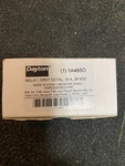 Dayton Relay 1a4850 Dpdt-10amp Octal Relay-24vdc. Fixed Price $12.83.
