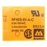 Aromat 4pdt 6vdc 2a Flat Pack Nf Relay Nf4eb-6v-a-c. Fixed Price $4.99.