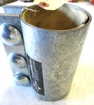 Morris 3-3c-od Galvanized Compression Coupling 3" (3.0" Od) Pipe X 6" Lg. 3-bolt. Fixed Price $40.32.