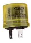 Cec Industries Ef552 Electronic Turn Signal Flasher Relay, 2 Prongs, 12 Volts. Fixed Price $20.15.