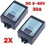 2pcs Dc Voltage Detection Control Relay 6-80v/48v60v24v Battery Charge&discharge. Fixed Price $32.29.