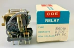 Cde 302d10 Relay 302d10-24v 302d10-24 24v Dc. Fixed Price $29.95.