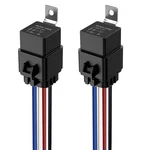 2 Pieces 40/30 Amp Waterproof Relay Switch 12awg Harness Set - 12v Dc 4-pin S.... Fixed Price $28.97.