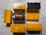 Ds2e-sl-dc9v Bi Stable Relay Dpdt Nos Shining Pins, Matsushita Japan, Lot=15pcs.. Fixed Price $35.00.