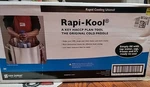San Jamar Rcu1282 Rapi-kool 128 Ounce Cold Paddle. 2pk , Inc 2 Xtra Caps. Fixed Price $64.99.