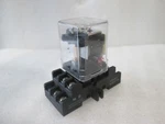 Potter & Brumfield, Kup-5d15-24 Relay W/ Ndsq-11a Socket, Used. Fixed Price $15.00.