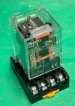 New Omron Mk2p-i Relay Mk2p With 8-pin Socket Base, 24 V Ac Coil, Dpdt. Fixed Price $30.00.