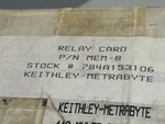 Keithley-metrabyte Relay Card Pn Mem8 14027 Rev E Pc6302 63000 943414 Pre-owned. Fixed Price $129.99.