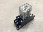 Omron Ly2n-d2 Relay 24vdc With Socket 15a 240v #4048g9. Fixed Price $9.99.