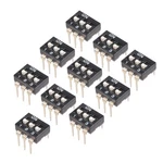 Uxcell 10 Pcs Black Dip Switch 1 2 3 Positions 2.54mm Pitch For Circuit Bread.... Fixed Price $15.68.