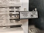 Macromatic Thr-3816u & 3856u Multifunction Time Delay Relay Square, Interval Off. Fixed Price $46.00.