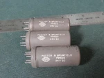 Potter & Brumfield Pw5ds Hermetically Sealed Relays (3) 24vdc 7 Pin. Fixed Price $15.00.