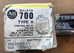 Allen-bradley 700-hd33a2 Ser. A / Type H Control Relay 10a 2pdt New Surplus. Fixed Price $22.50.