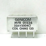 3sav5004c1 Genicom Relay, 120 Ohms Coil New Old Stock. Fixed Price $15.00.
