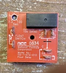 Ncc Tis-t1574-010 Float Switch Relay National Controls Corporation. Fixed Price $65.00.