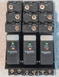Schneider Electric Rxg13bd Relay Rgze1s35m Socket Set Of 3.. Fixed Price $49.00.