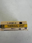 New Square D Cc81.5 Thermal Unit Overload. Fixed Price $14.95.