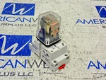 Schrack Cad14a10 Relay 110v 50/60cy With Socket Base 750-3c-skt. Fixed Price $21.00.