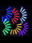 Led Light Up Fan-(send Color To Dm) Bamboo Hand Folding Fan Rave. Fixed Price $20.00.