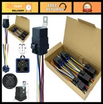 Irhapsody 5 Pack 40/30 Amp 12v Dc Waterproof Relay Kit With Heavy-duty Pigtail. Fixed Price $44.99.