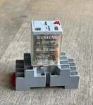 Siemens 3tx7111-3pc03 Relay 24vdc 14 Pin With 3tx7144-1e5 Socket Base. Fixed Price $10.00.