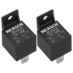 Weasch 2 Pack Jd1912 Car Relay, 12v 80a, 4 Pin Spst, Automotive Switches And.... Fixed Price $11.77.
