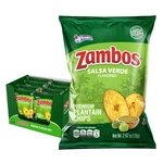 Zambos Plantain Chips Salsa Verde, Crunchy Premium 2.47 Oz, 8 .... Fixed Price $37.88.