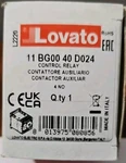 Lovato Electric 11bg0040d024 Control Relay With Circuit , Bg00 Type, Dc. Fixed Price $90.00.